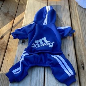 Size medium doggie track suit